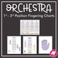 String Orchestra Fingering Charts - 3rd Position String Orchestra string method book cover